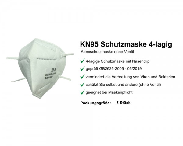 KN95 Maske 100er Pack